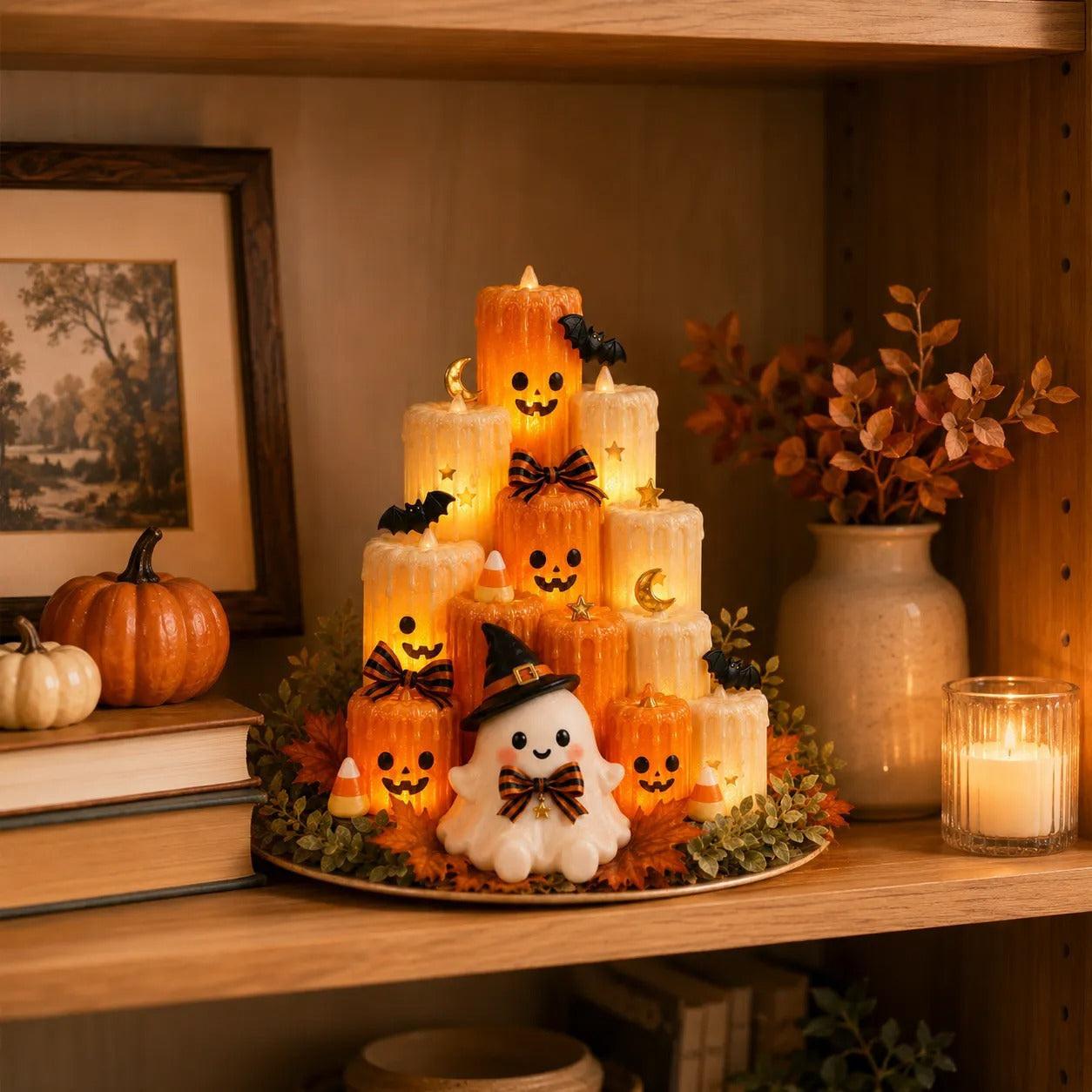 🎃 Halloween Early Bird Sale | 50% OFF 🕯️Pumpkin Electronic Candle Light