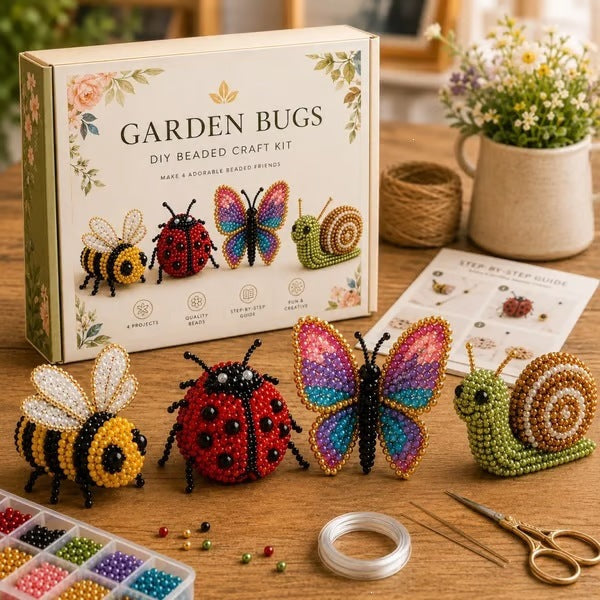 🧵✨ Mini 3D Beaded Animal DIY Kit