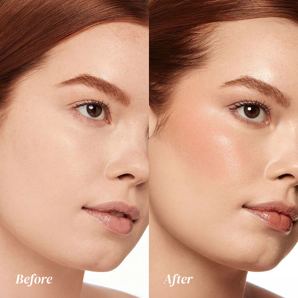 Pat Puff Powder Blush | Lazy Blush Makeup