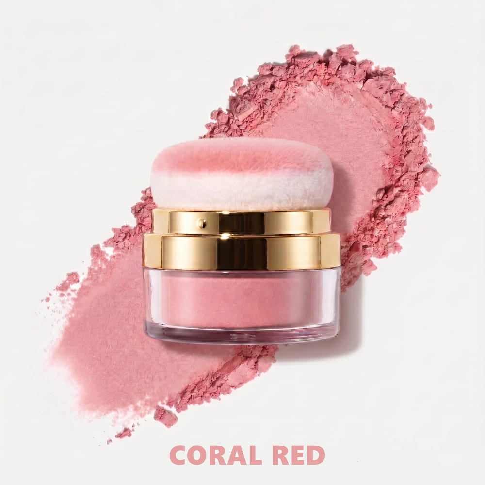Pat Puff Powder Blush | Lazy Blush Makeup