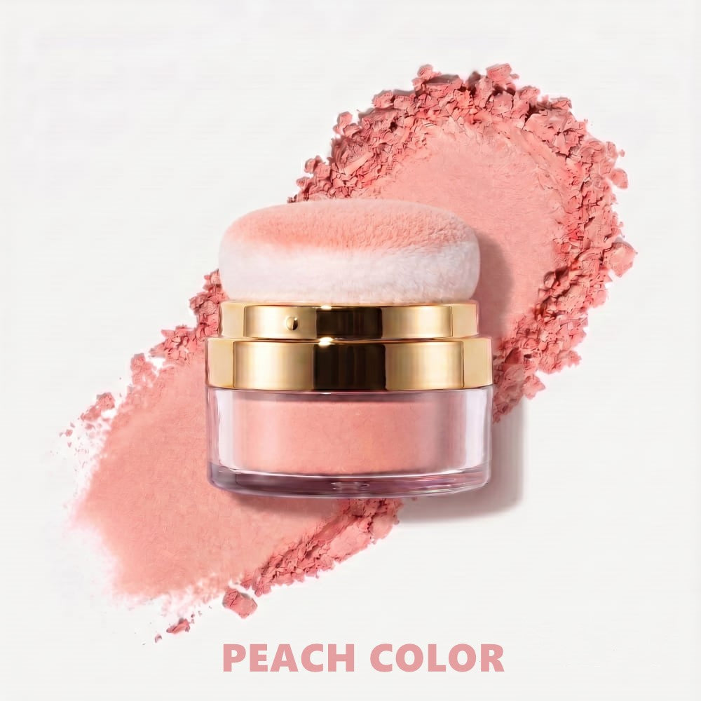 Pat Puff Powder Blush | Lazy Blush Makeup