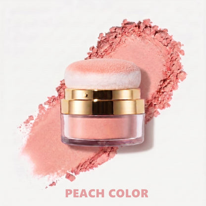 Pat Puff Powder Blush | Lazy Blush Makeup