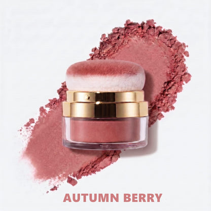 Pat Puff Powder Blush | Lazy Blush Makeup