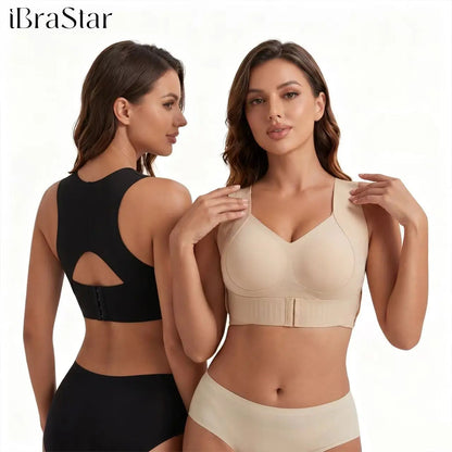 59% OFF Wireless Shaping Bra | 360 Jelly Strip Support Seamless Push Up Bra, Wide Strap Back Smoothing Sports Bra For Yoga Office Daily Wear