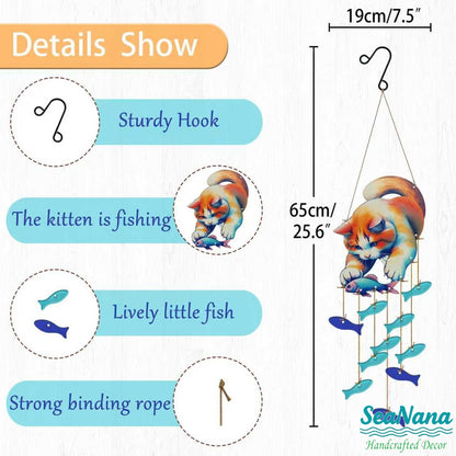 Serene Fisherman's Melody Wind Chime