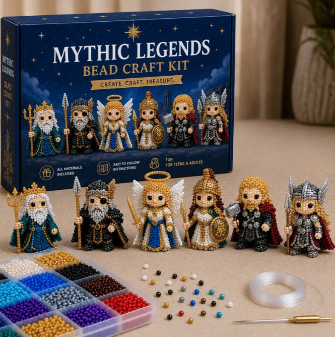 🧵✨ Mini 3D Beaded Animal DIY Kit