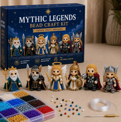 🧵✨ Mini 3D Beaded Animal DIY Kit