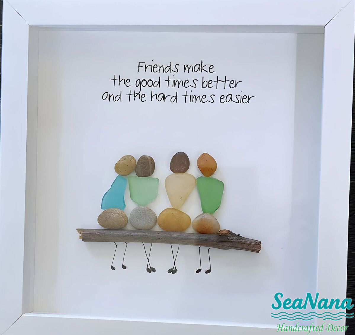 Friendship sea glass