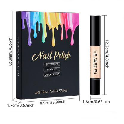 💅 6PCS One-Step Gel Nail Art Pen Set – Salon Beauty at Home
