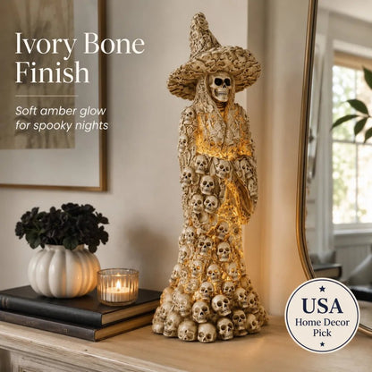 🔥HOT SALE 49% OFF✨Skeleton Witch Ornament