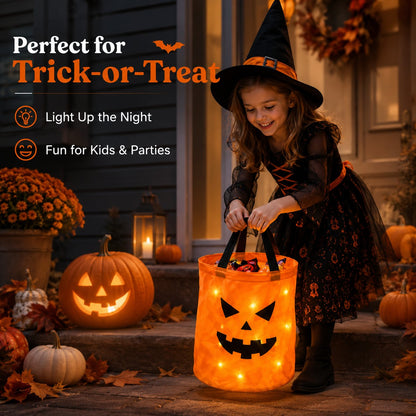 🎃 Fill It, Light It & Trick-or-Treat — Make Every Candy Run Glow! ✨