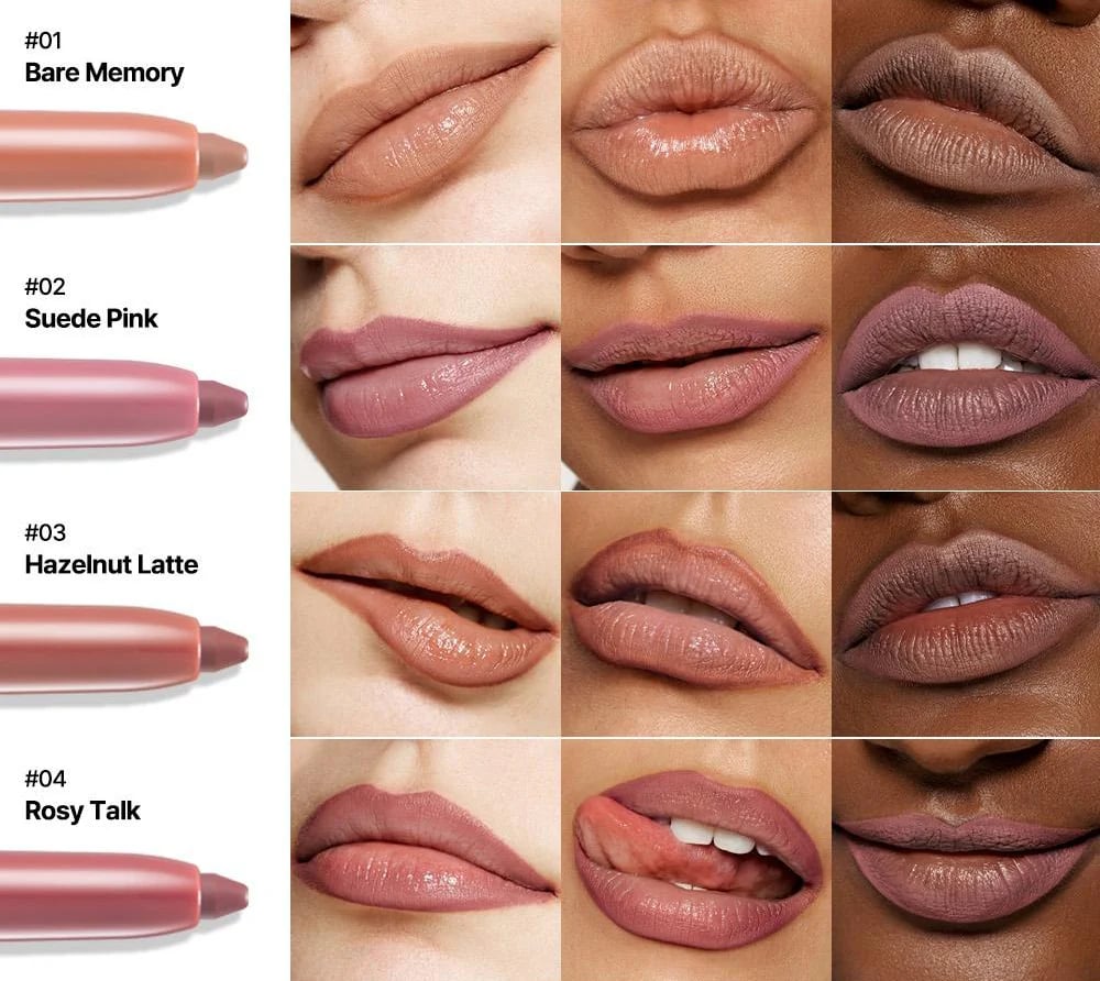 Glide Lip Liner — Creamy, Blendable Color with Smooth Application
