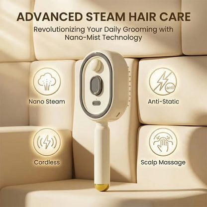 🔥2026 HOT SEAL 59% OFF-Electric Spray Air Cushion Massage Comb