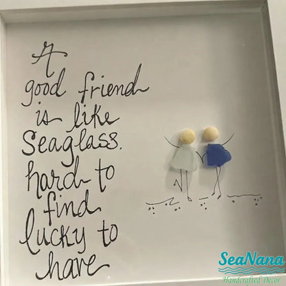 Friendship sea glass