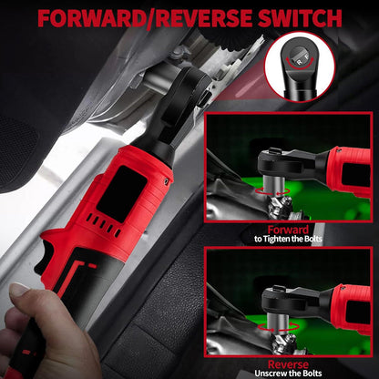 🔧 60% OFF NOW! 🔥 3/8" Brushless Cordless Ratchet Wrench Set – High torque & rechargeable – 4-socket kit, ideal for car repair or tight spaces – powerful and portable 🚗