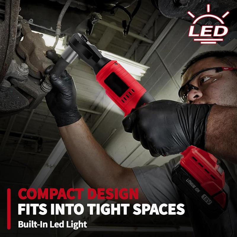 🔧 60% OFF NOW! 🔥 3/8" Brushless Cordless Ratchet Wrench Set – High torque & rechargeable – 4-socket kit, ideal for car repair or tight spaces – powerful and portable 🚗