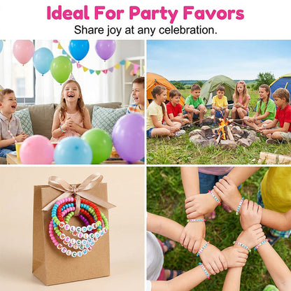 🧶❤️ Pack of 25 Welcome Bead Bracelets – Strengthen Classroom Friendship & Spread Warm Kindness! ✨