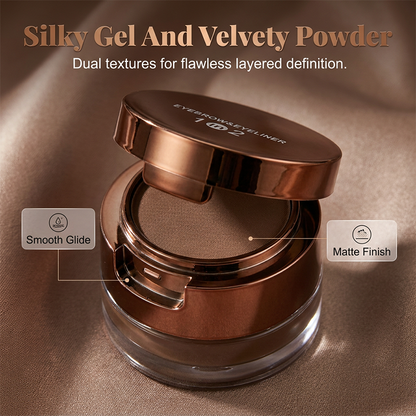 💧 Waterproof & Smudge-Proof! 2-in-1 Eyeliner & Brow Gel for a Flawless Look in Seconds. ✨