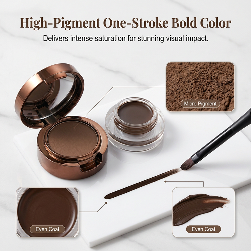 💧 Waterproof & Smudge-Proof! 2-in-1 Eyeliner & Brow Gel for a Flawless Look in Seconds. ✨