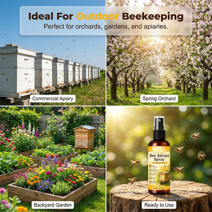 Natural Outdoor Bee Attractant Spray