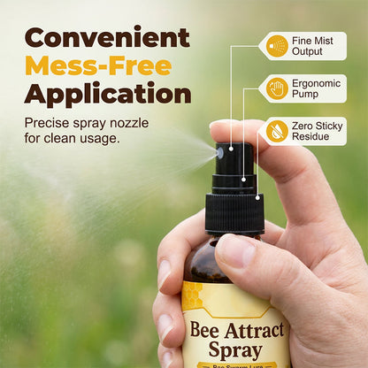 Natural Outdoor Bee Attractant Spray