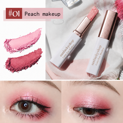 🌟Dual-Tone Eyeshadow Stick Set — 6 Color Waterproof Gradient Eye Shadow Crayons