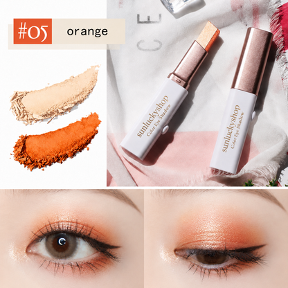 🌟Dual-Tone Eyeshadow Stick Set — 6 Color Waterproof Gradient Eye Shadow Crayons